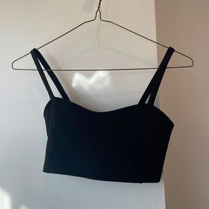 Brandy Melville strappy back bralette top